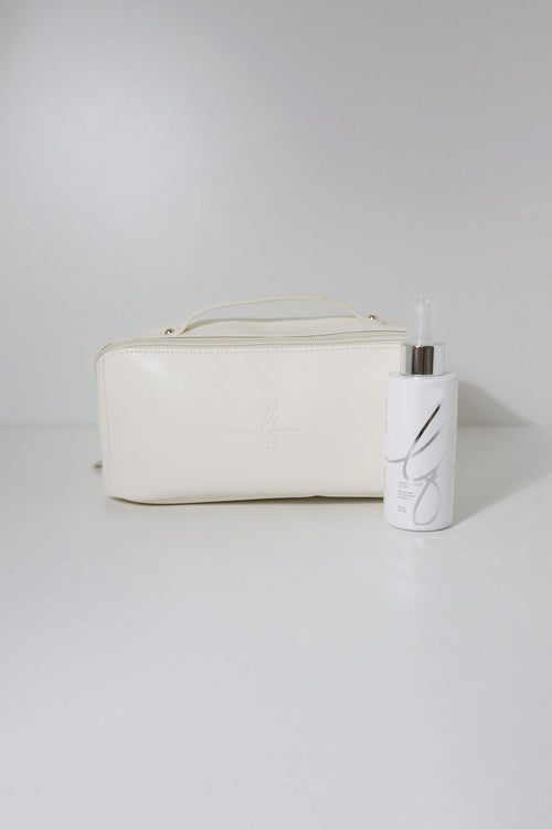 Beauty Bag + Hair Elixir | LF Brand