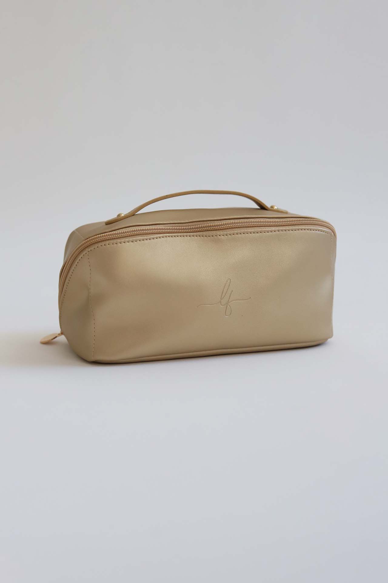 Golden Beauty Bag