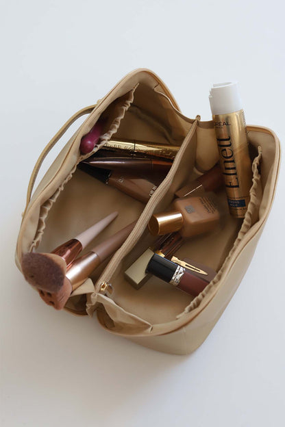 Golden Beauty Bag