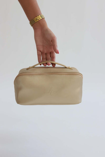 Golden Beauty Bag