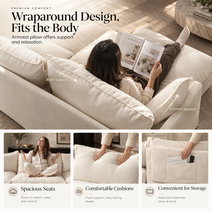 The Plushwell Sofa